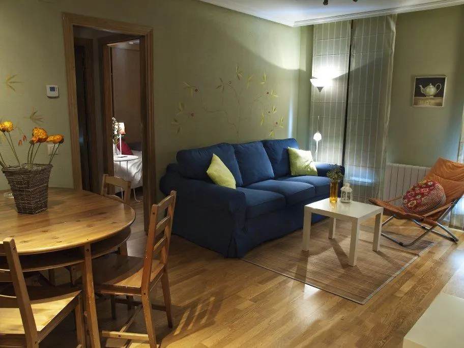 apartamentos turísticos Segovia sofá