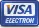 Pago permitido mediante tarjeta Visa Electron