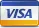 Pago permitido mediante tarjeta Visa